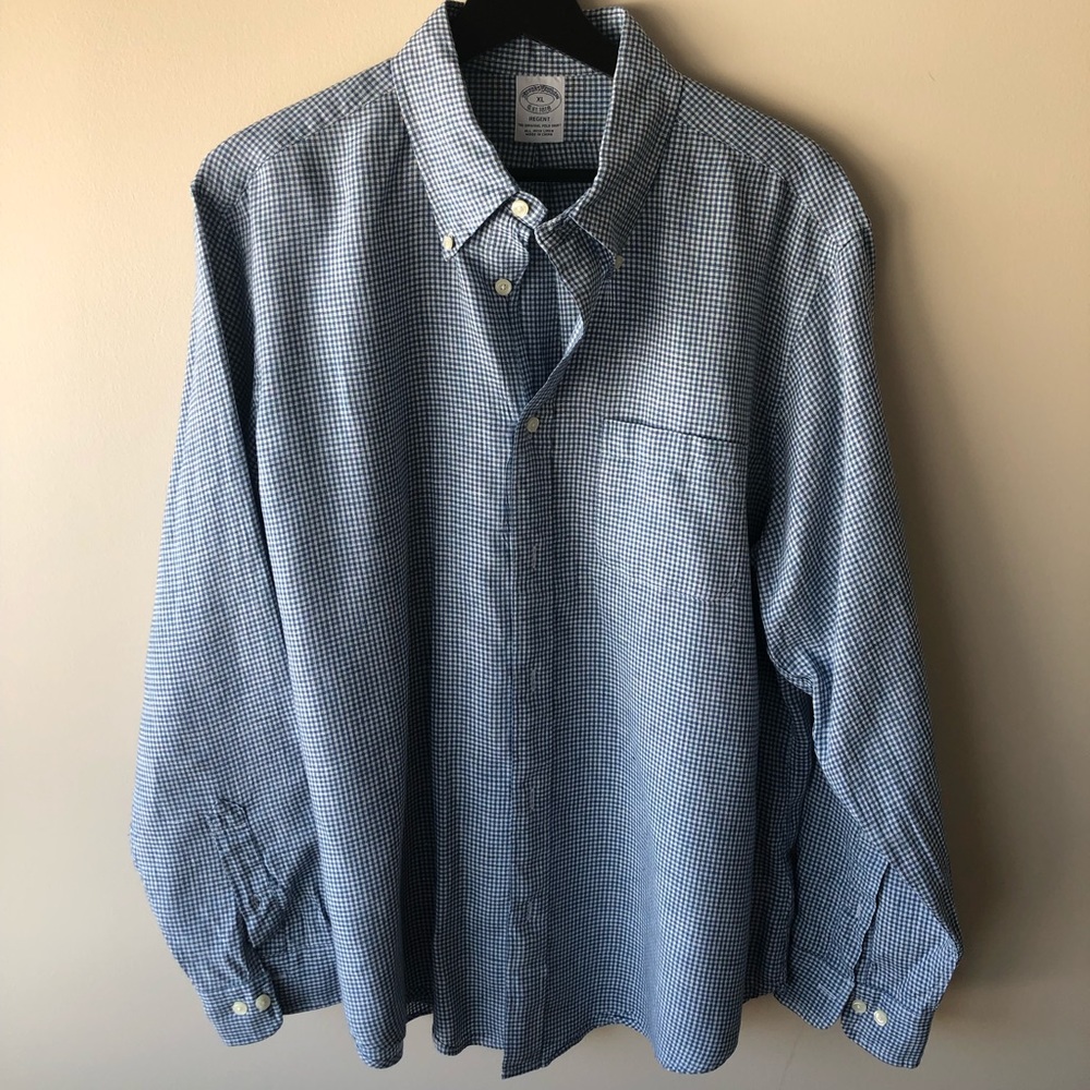 Brooks Brothers Linen Button Down